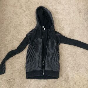 Lululemon Athletica Gray Cardigan Sweater